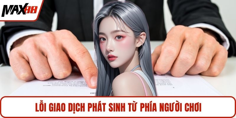 Lỗi giao dịch phát sinh từ phía người chơi